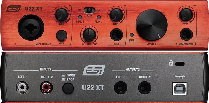 ESI Audio | U22 XT | USB 2.0 | Akalın Müzik