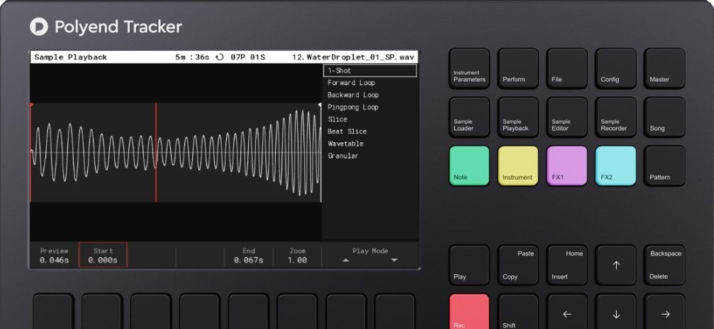 Polyend Tracker Sampler, Wavetable Synthesizer & Sequencer