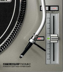 reloop rp-7000 mk2 silver direct drive pikap turntable_5