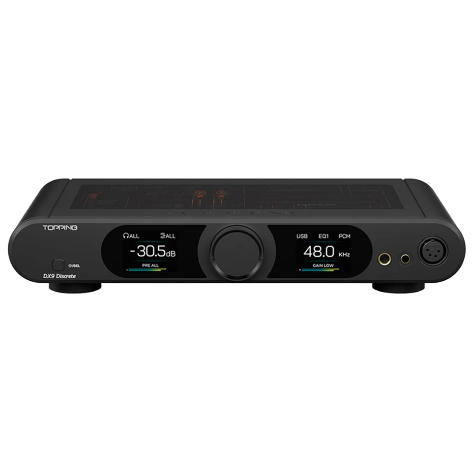 DX9 Discrete DAC & Headphone Amplifier | Black