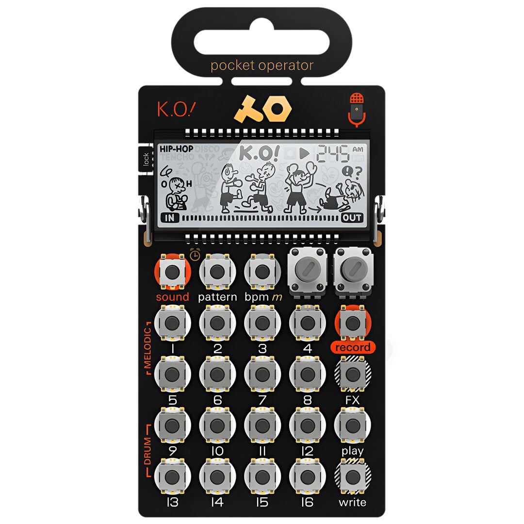 Teenage Engineering ポケットオペレーター PO-33 ko Teenage Engineering Pocket Operator PO-33 K.O | Micro Sampler