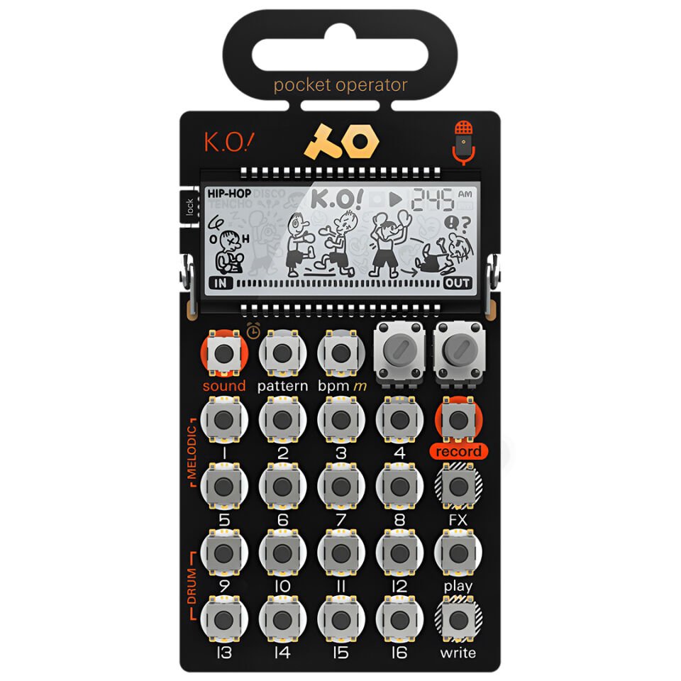 Teenage Engineering Pocket Operator PO-33 K.O | Micro Sampler