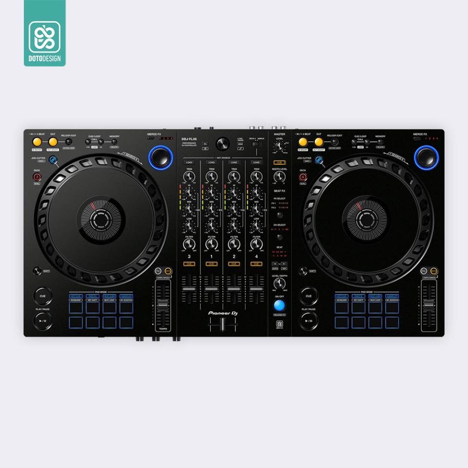Doto Design Skin DDJ-FLX6 | FULL COLORS | Pioneer DDJ-FLX6 DJ