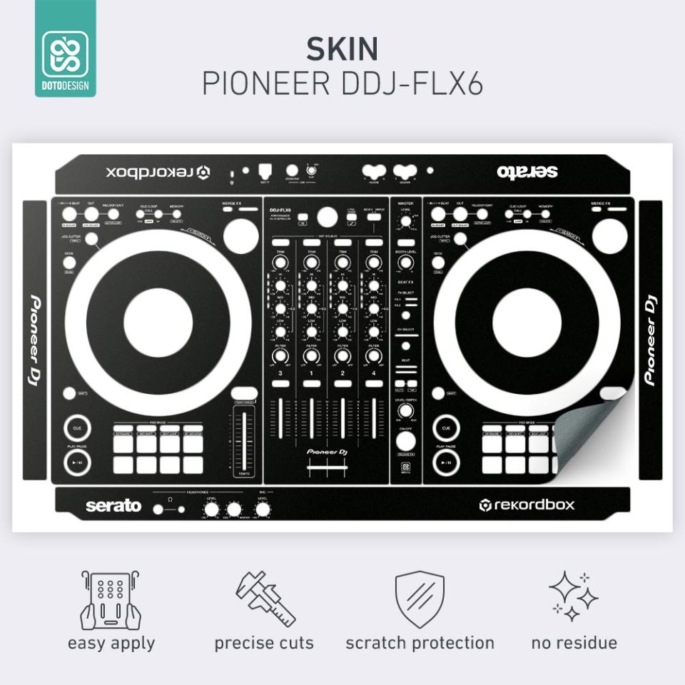 Doto Design Skin DDJ-FLX6 | FULL COLORS | Pioneer DDJ-FLX6 DJ