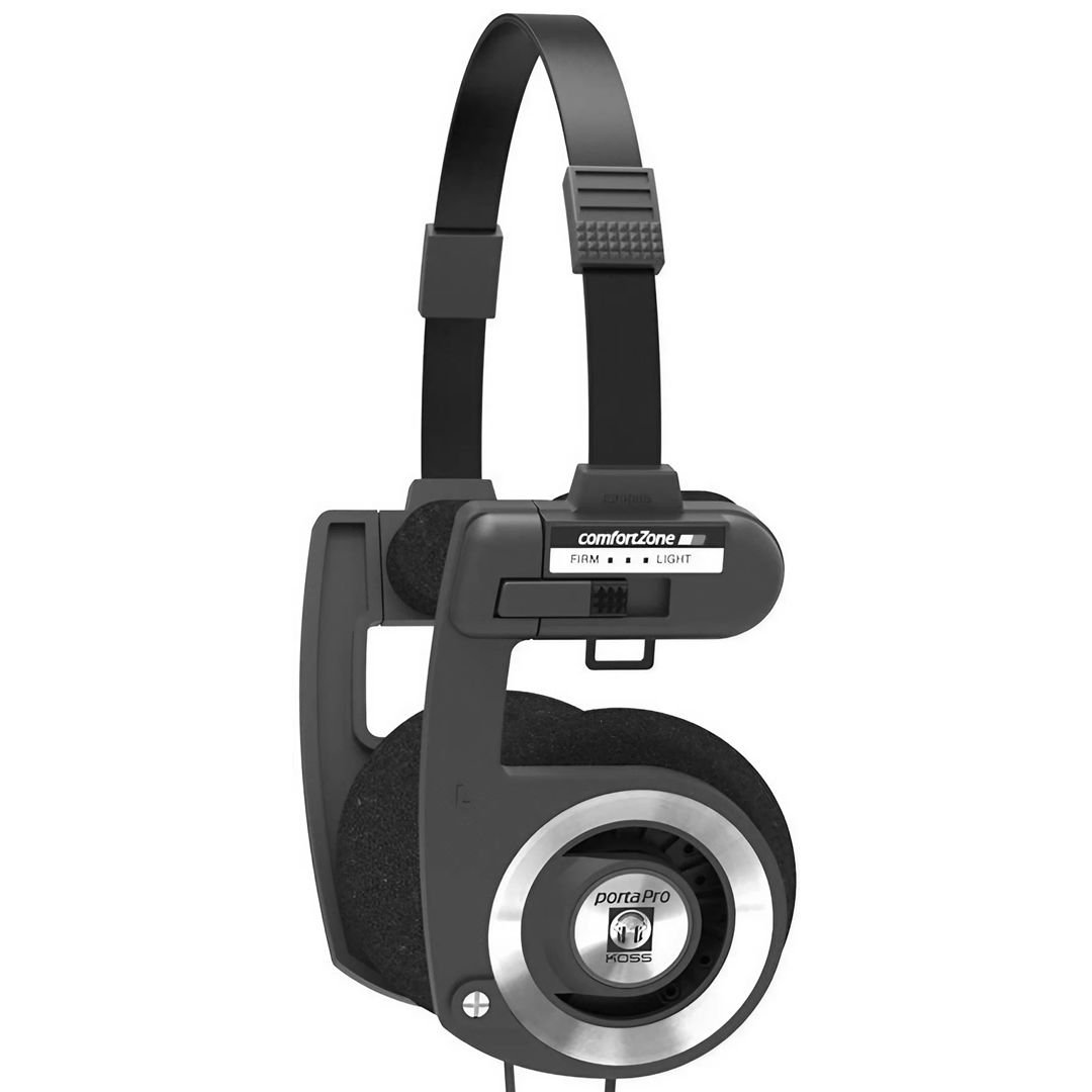 Koss Porta Pro® Black | 40 Yıllık Efsane Kablolu Kulak Üstü / Over