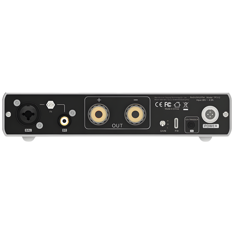 B100 Mono Power Amplifier | Silver
