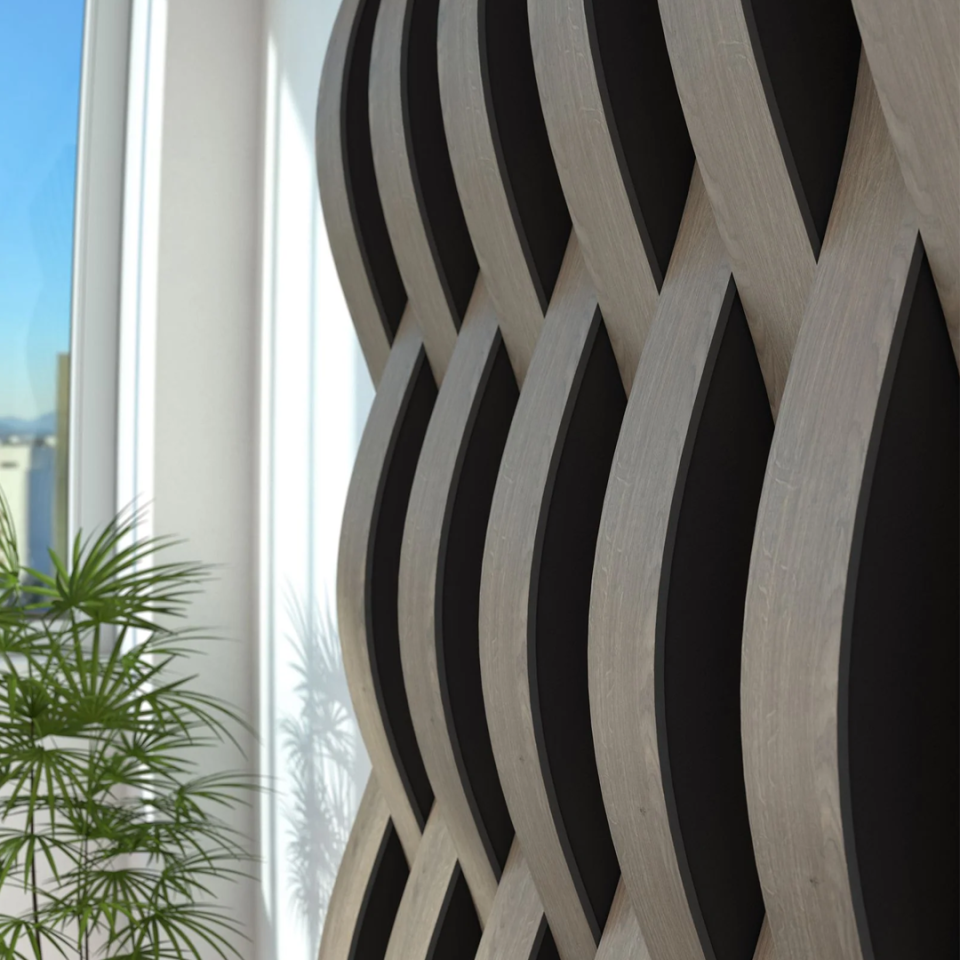 FlexiWave Ultra 595 Natural Oak | 6'lı Paket