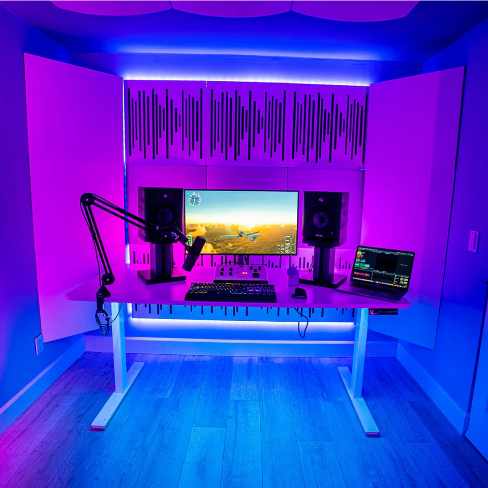 VicStudio Box MKII White Matte | 10'lu Akustik Kit