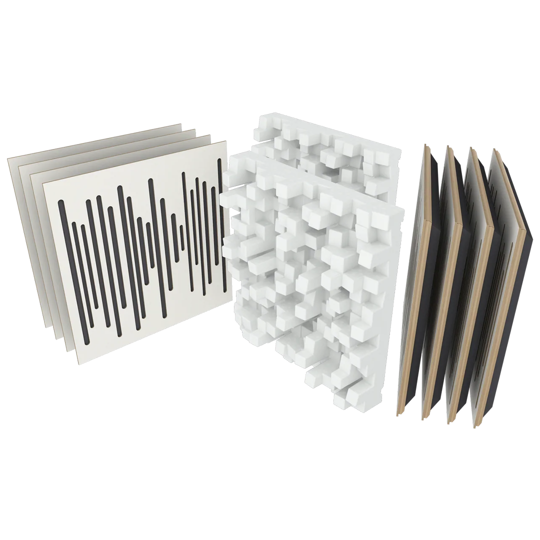 VicStudio Box White Matte | 10'lu Akustik Kit
