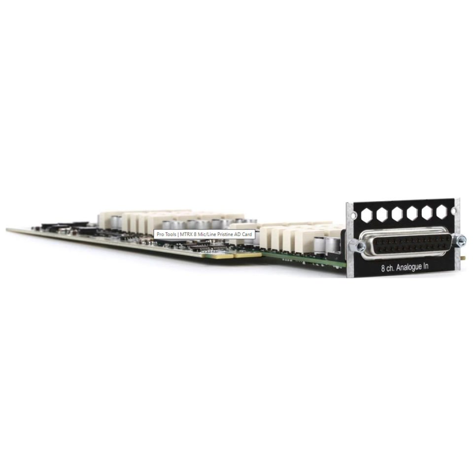 Pro Tools | MTRX 8 Mic/Line Pristine AD Card