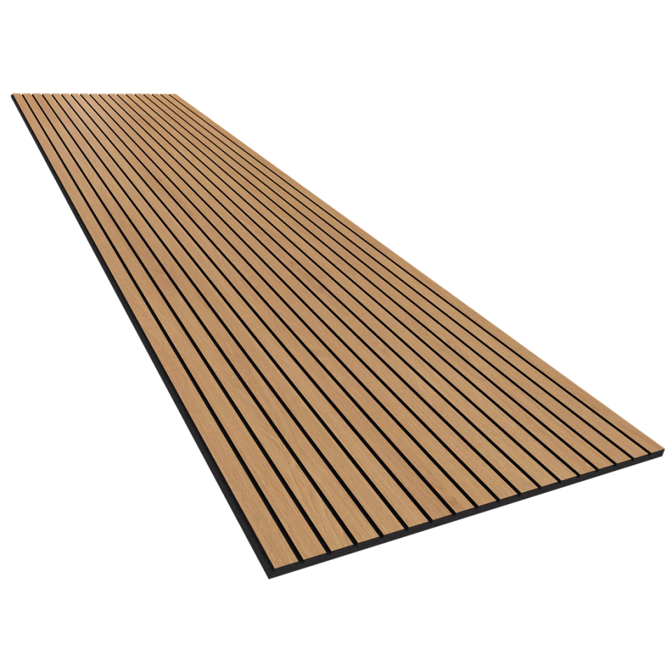 VicStrip 240cm Natural Oak + Black PET | 2'li Paket