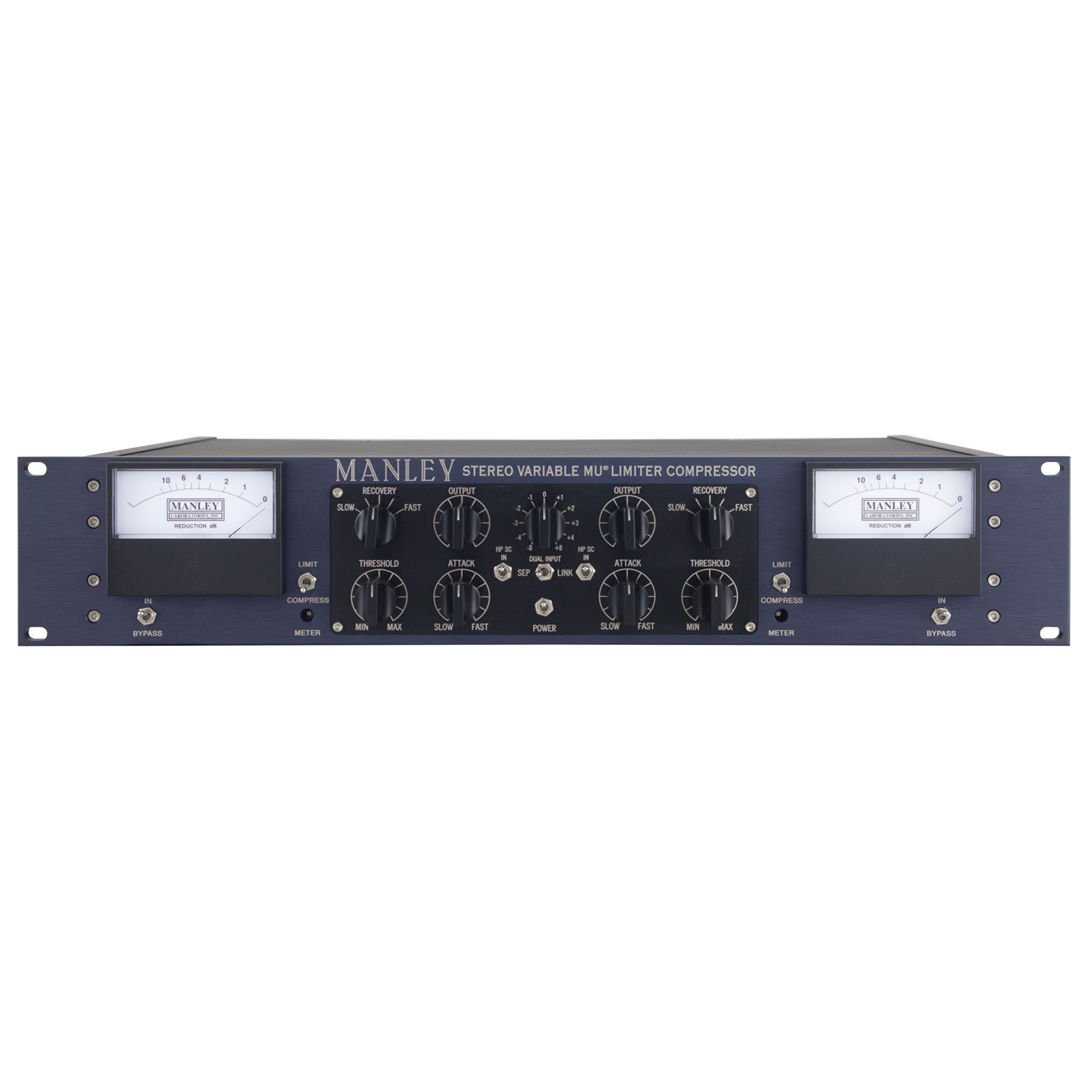 Manley Stereo Variable Mu® Limiter Compressor HP | 2 Kanallı Tüplü