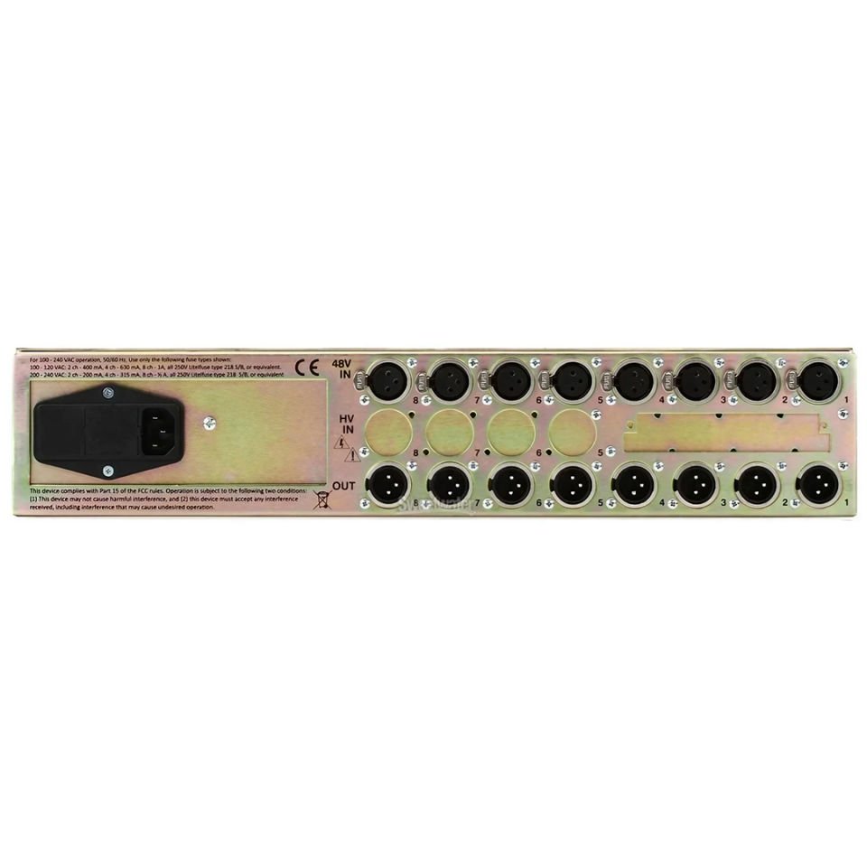 Millennia HV-3D/8 | 8 Kanal Mikrofon Preamplifikatörü