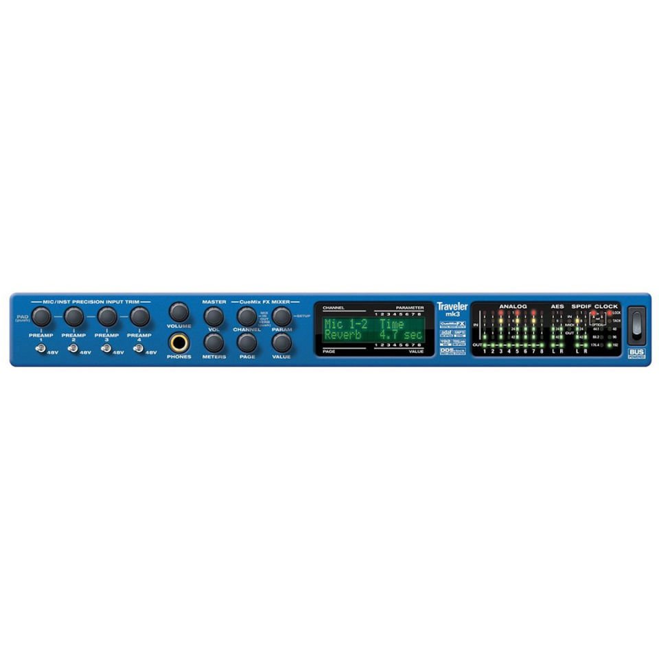 Motu Traveler MK3 | 28-in/38-out FireWire Ses Kartı