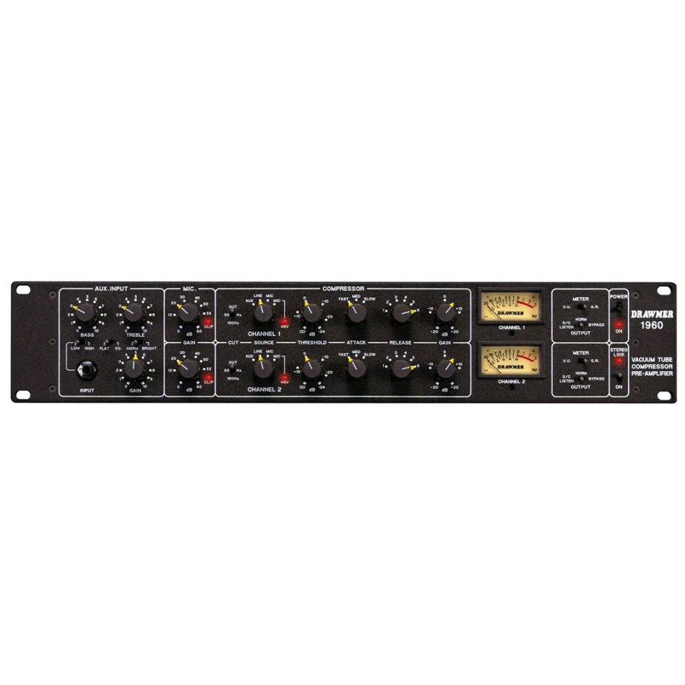 Drawmer 1960 - Mic Pre / Vacuum Tube Compressor