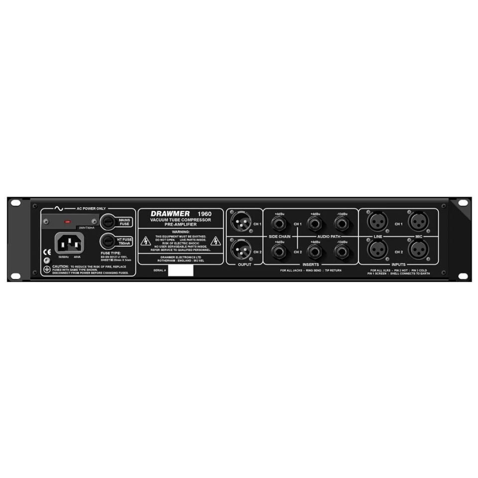 Drawmer 1960 - Mic Pre / Vacuum Tube Compressor