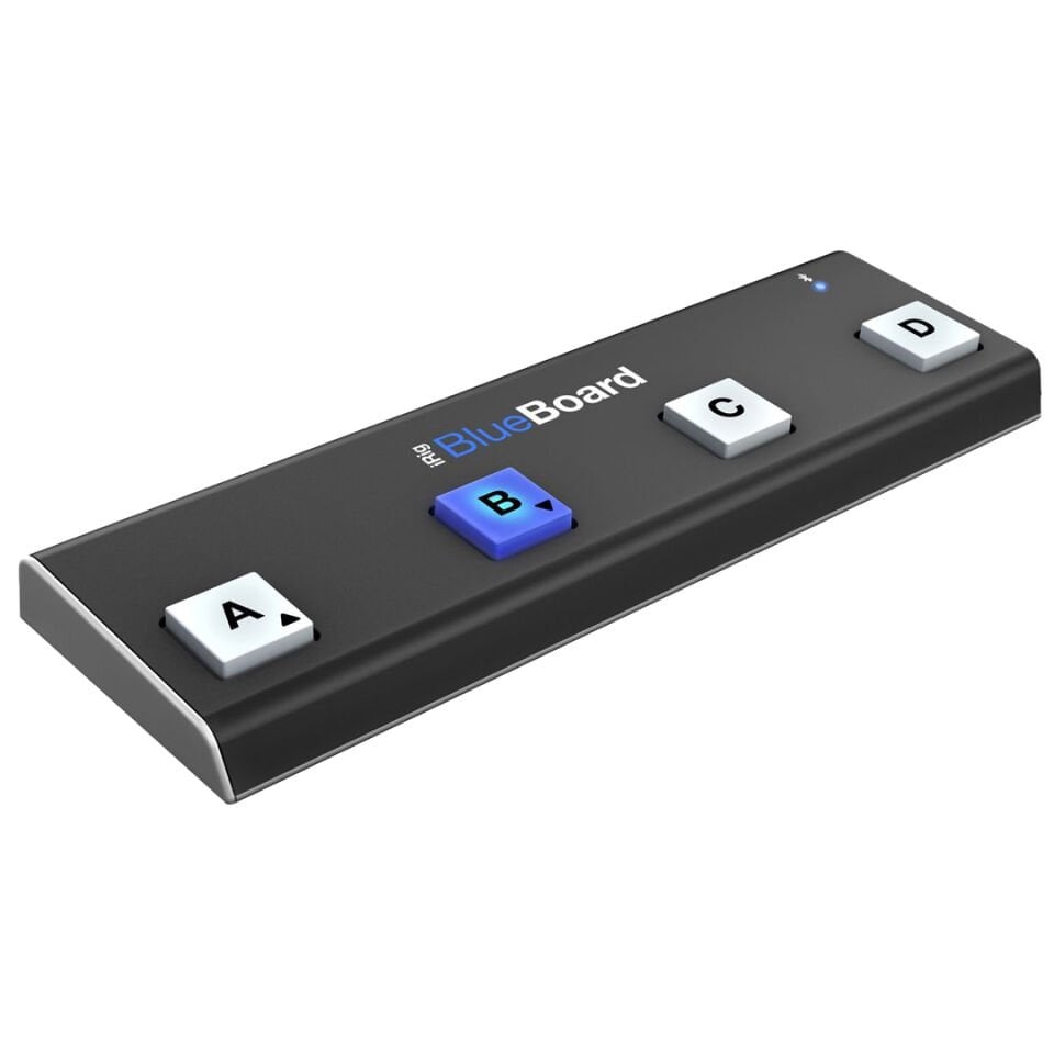 ss7064　IK Multimedia ワイヤレスMIDIペダルボード iRig BlueBoard 元箱付 電池駆動 Bluetooth MIDIペダル フットコントローラー ギター 音楽 Made in Italy MIDIペダルボード 中古 IK Multimedia iRig BlueBoard | iPhone, iPad ve Mac için Bluetooth