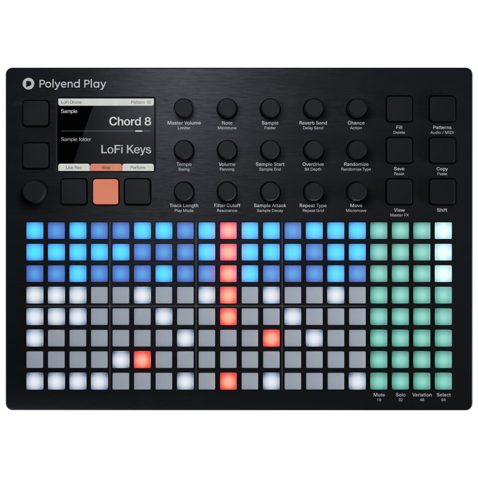 Esi Audio Xjam MIDI Pad Controller | USB-C 16 RGB MIDI Pad Kontrolör
