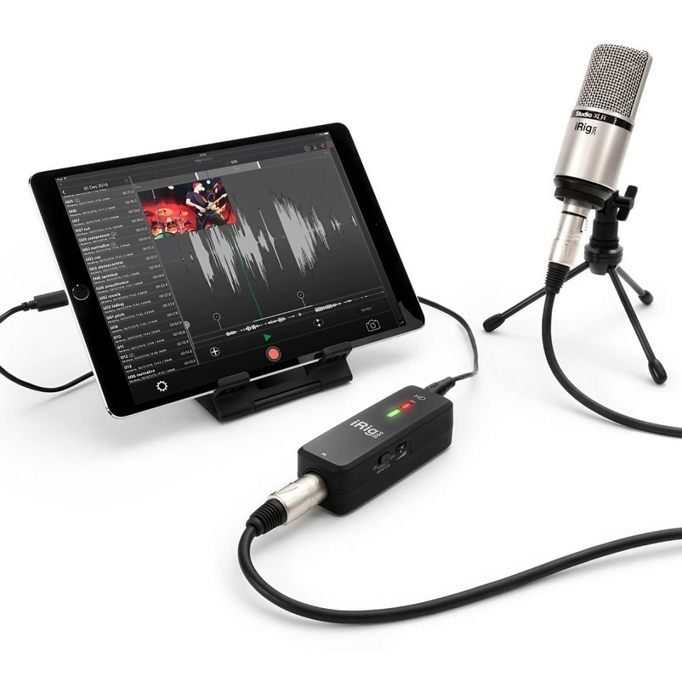 DTM・DAW iRig Pre HD IK Multimedia iRig Pre HD | Yüksek Kalite Mobil Mikrofon Preamp