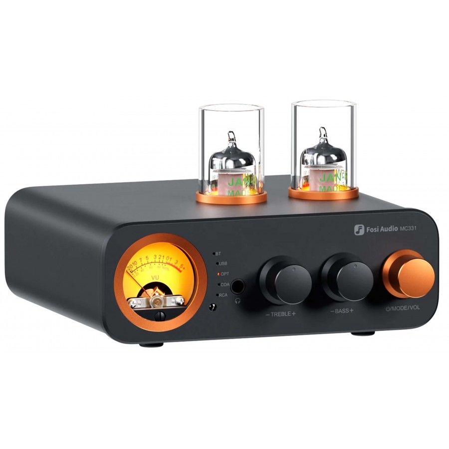アンプ Fosi Audio MC331 Fosi Audio MC331 Tube Integrated Bluetooth Amp