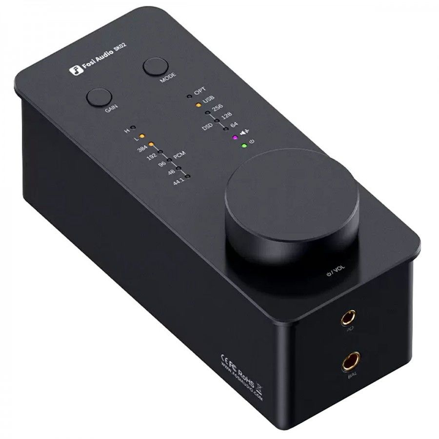 Fosi Audio SK02 ヘッドホンアンプ 本体 Fosi Audio SK02 DAC Headphone Amplifier