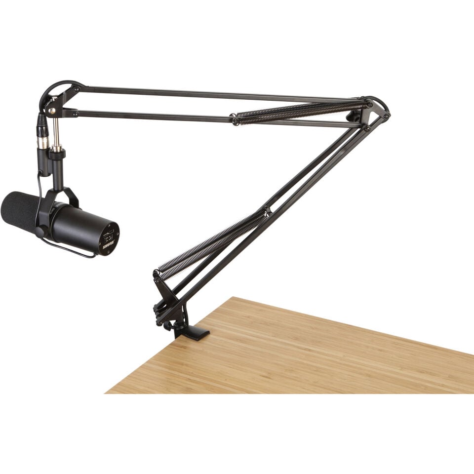 GFWMICBCBM1000 | Desk-Mounted Broadcast/Podcast Boom Mic Stand