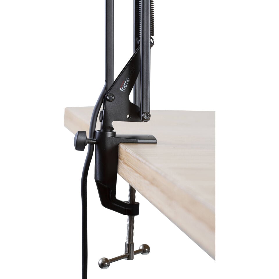 GFWMICBCBM1000 | Desk-Mounted Broadcast/Podcast Boom Mic Stand