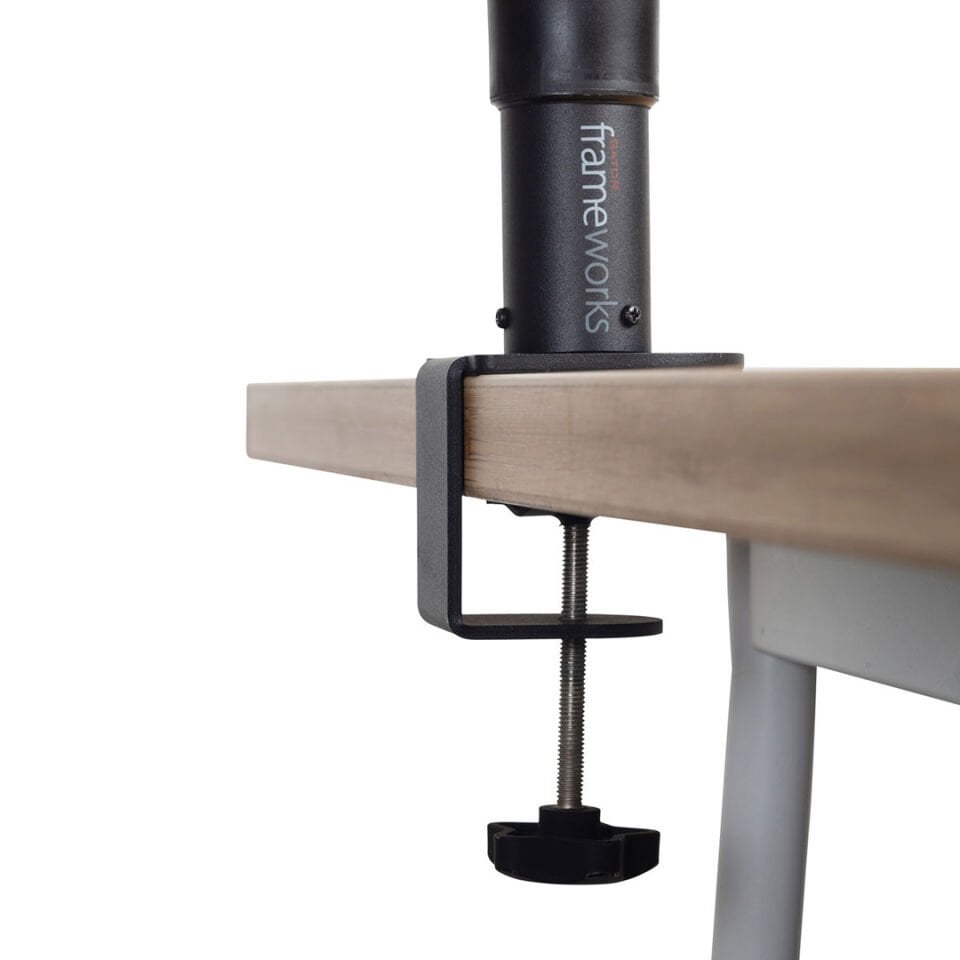 GFWSPKSTMNDSKCMP | Frameworks Clamp-On Studio Monitor Stand Pair