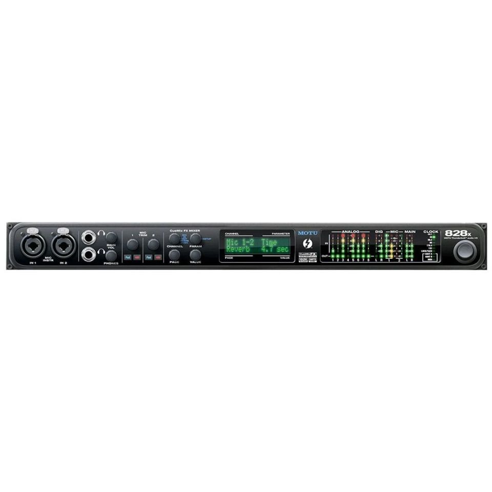 MOTU 828x | 28x30 Thunderbolt/USB 2.0 Ses Kartı