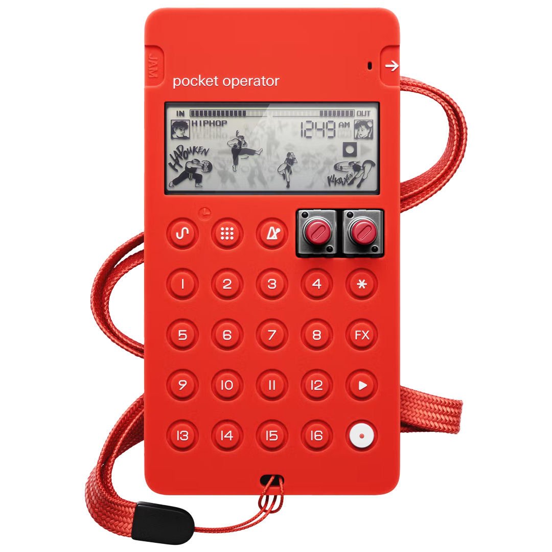 Teenage Engineering PO-33 K.O+CA-X ケース Teenage Engineering CA-X Case Red | Tüm Pocket Operatörler PO için
