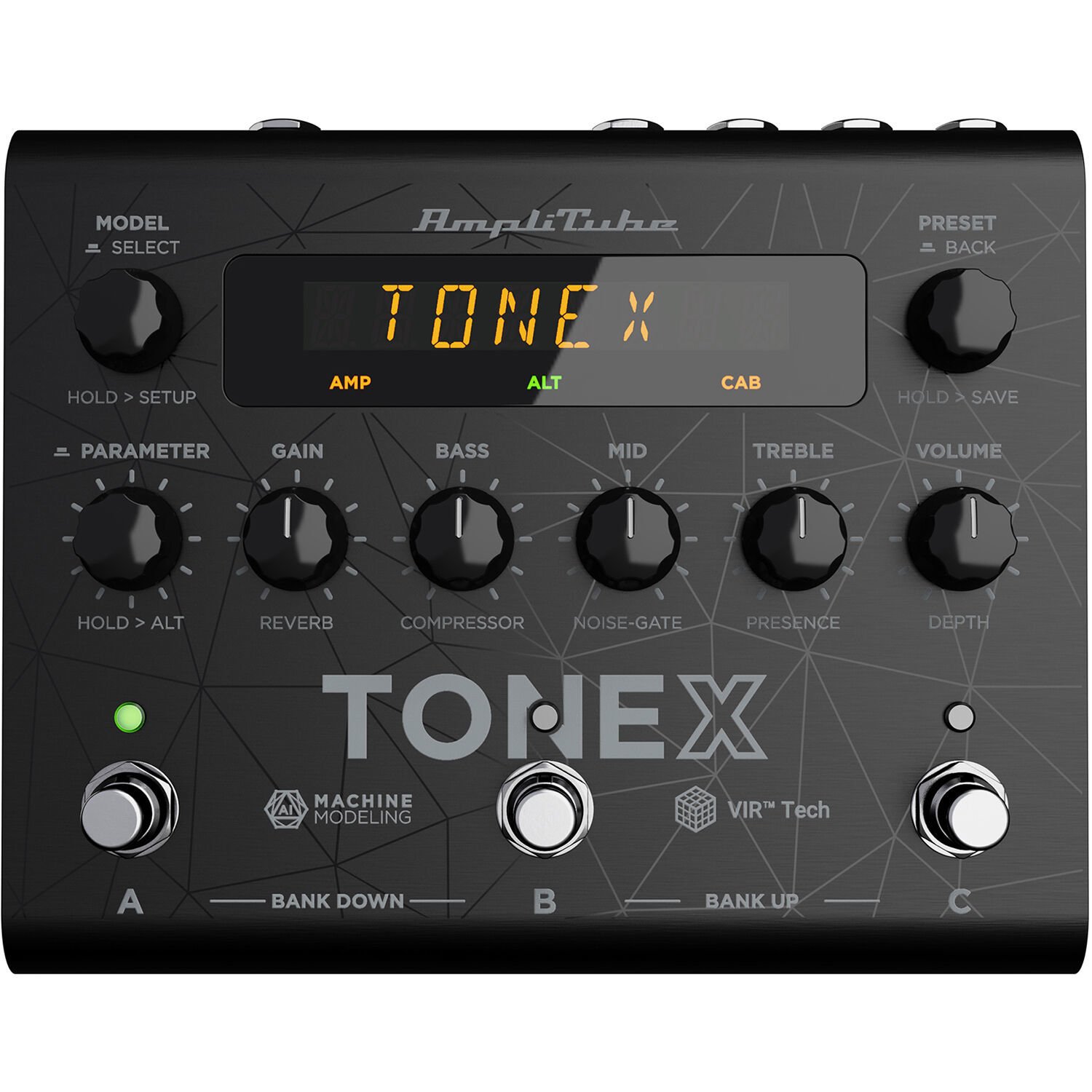 ギター TONE X pedal IK Multimedia Tonex Pedal | Efektli Gitar/Bas Pedalı