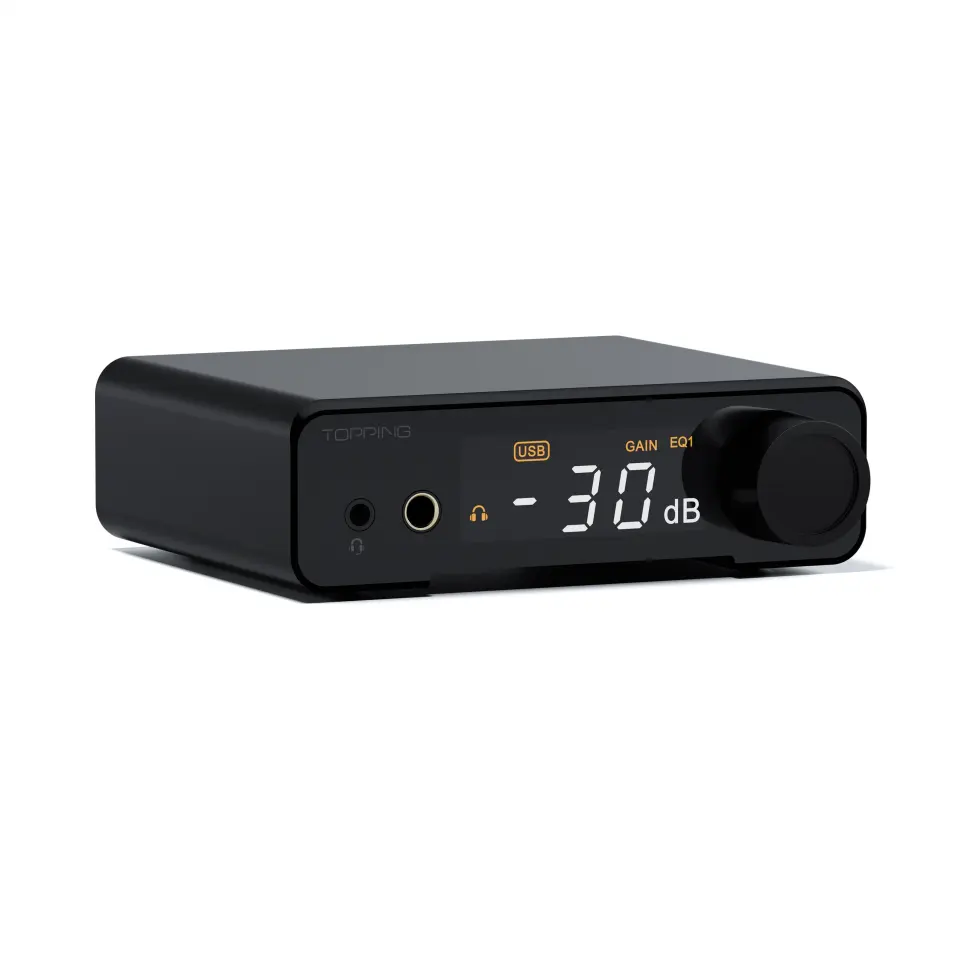 DX1 II Gaming DAC & Headphone Amplifier | Black