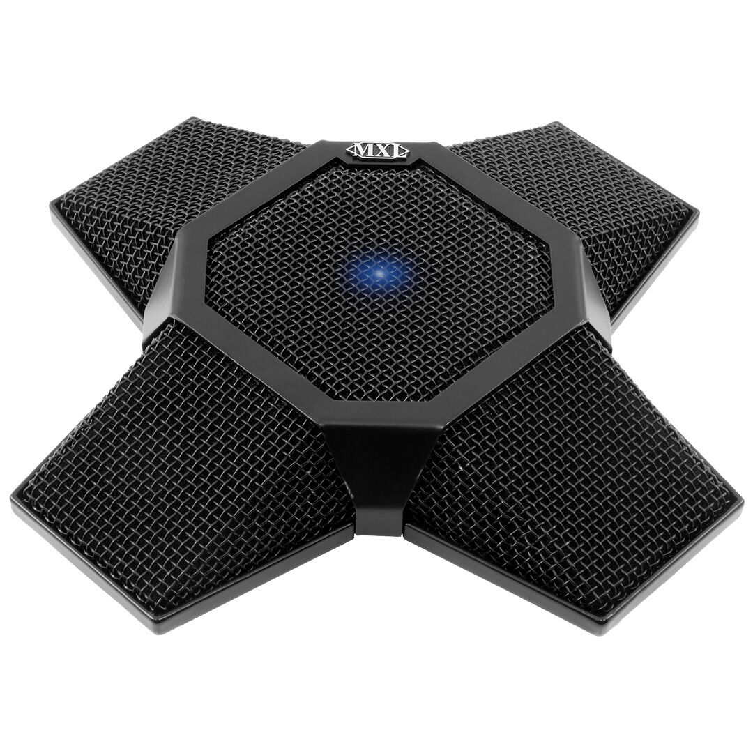 ほんページ MXL AC-360-Z V2 Black | 360º 12 Kapsüllü USB Web Konferans