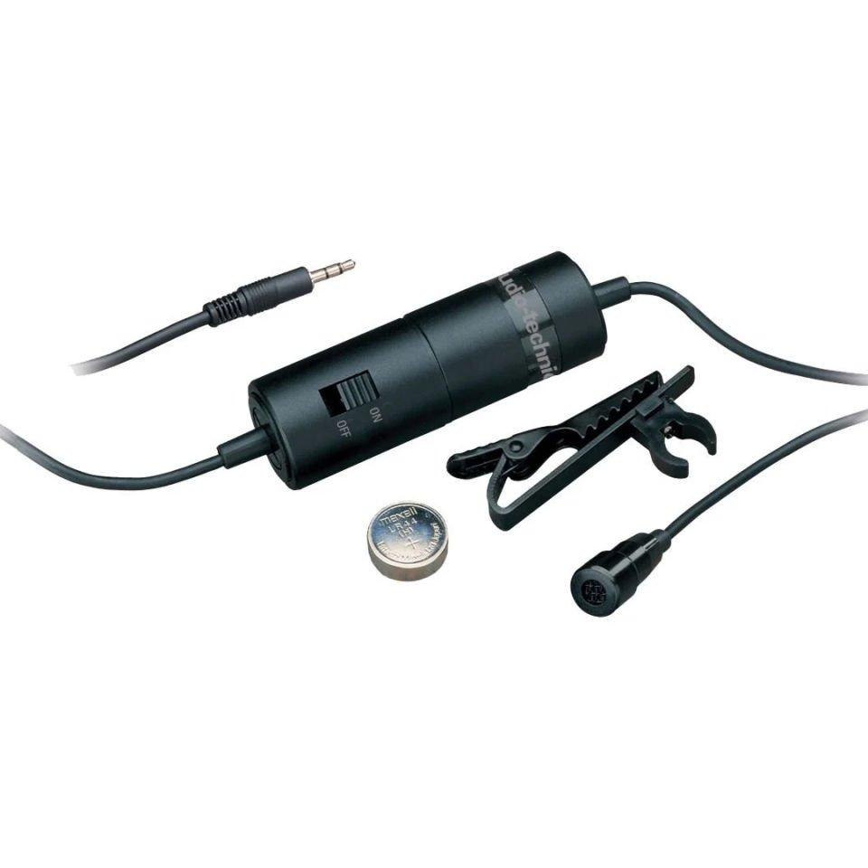 Mike♩♯ Audio Technica ATR 3350 | DSLR kamera için lavalier/yaka mikrofonu