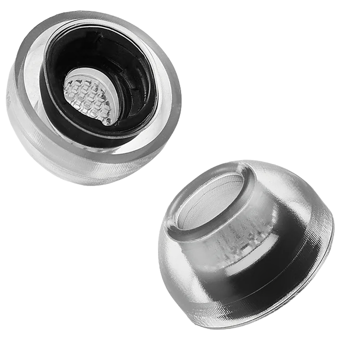 Crystal for Galaxy Buds 3 Pro Smoky Black (M) 2 Çift