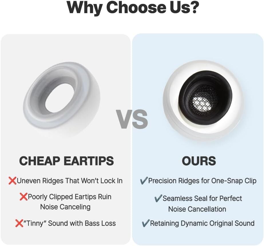 MAX for Airpods Pro 1 & 2 (L) 2 Çift