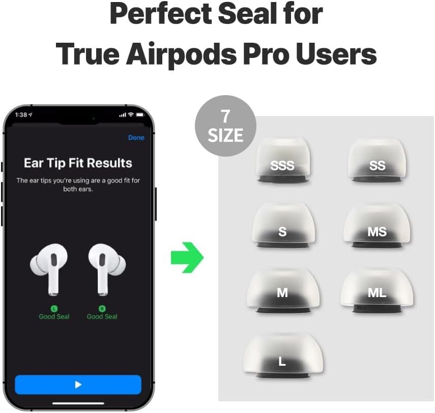 MAX for Airpods Pro 1 & 2 (M) 2 Çift