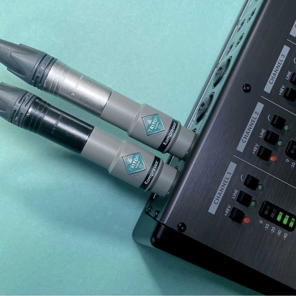 Triton Audio Kompressor | Ribbon ve Dinamik Mikrofonlar için 48V