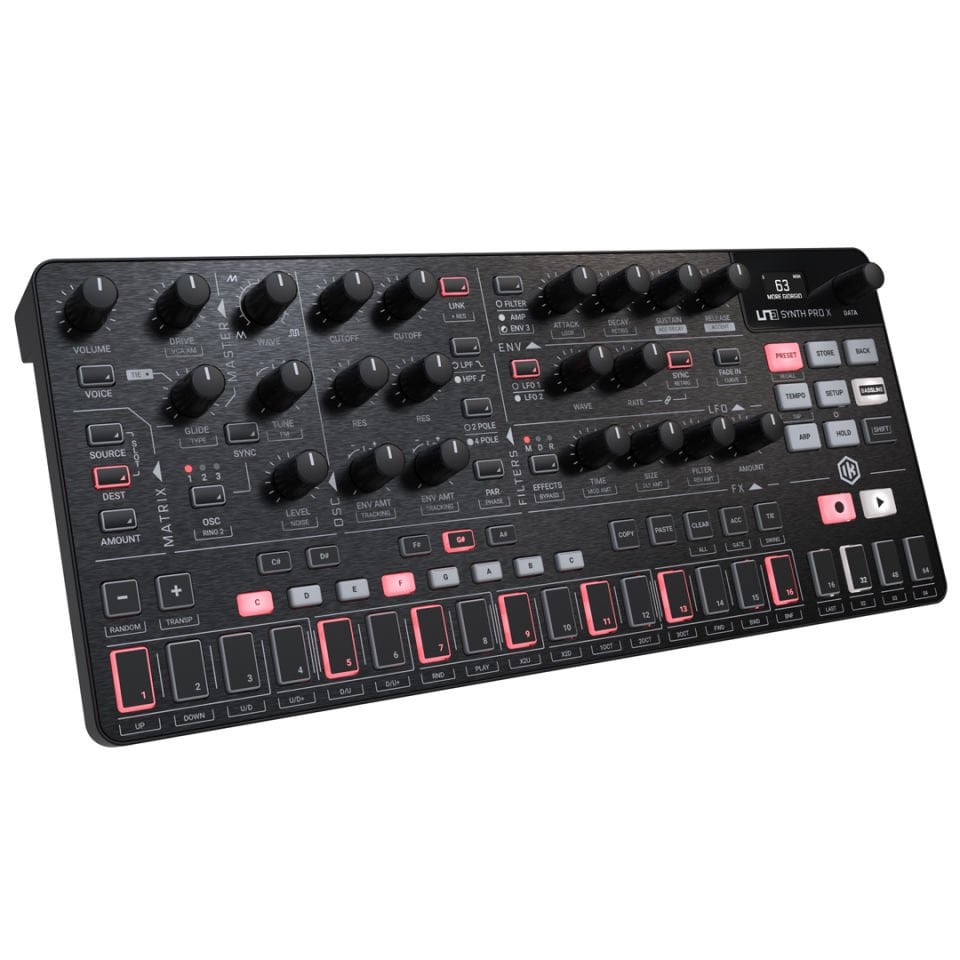 IK Multimedia UNO Synth PRO X | Parafonik Çift Filtreli Analog