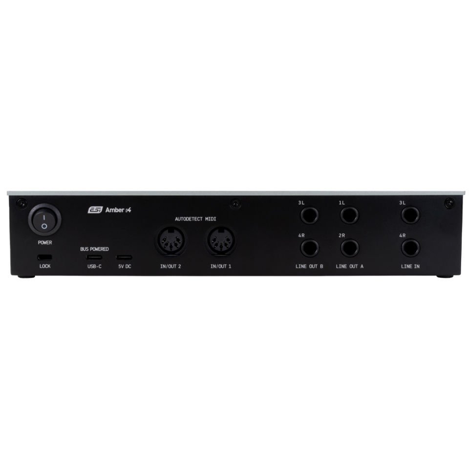 Esi Audio Amber i4 | Profesyonel 4-giriş/4-çıkış/2-MIDI Giriş