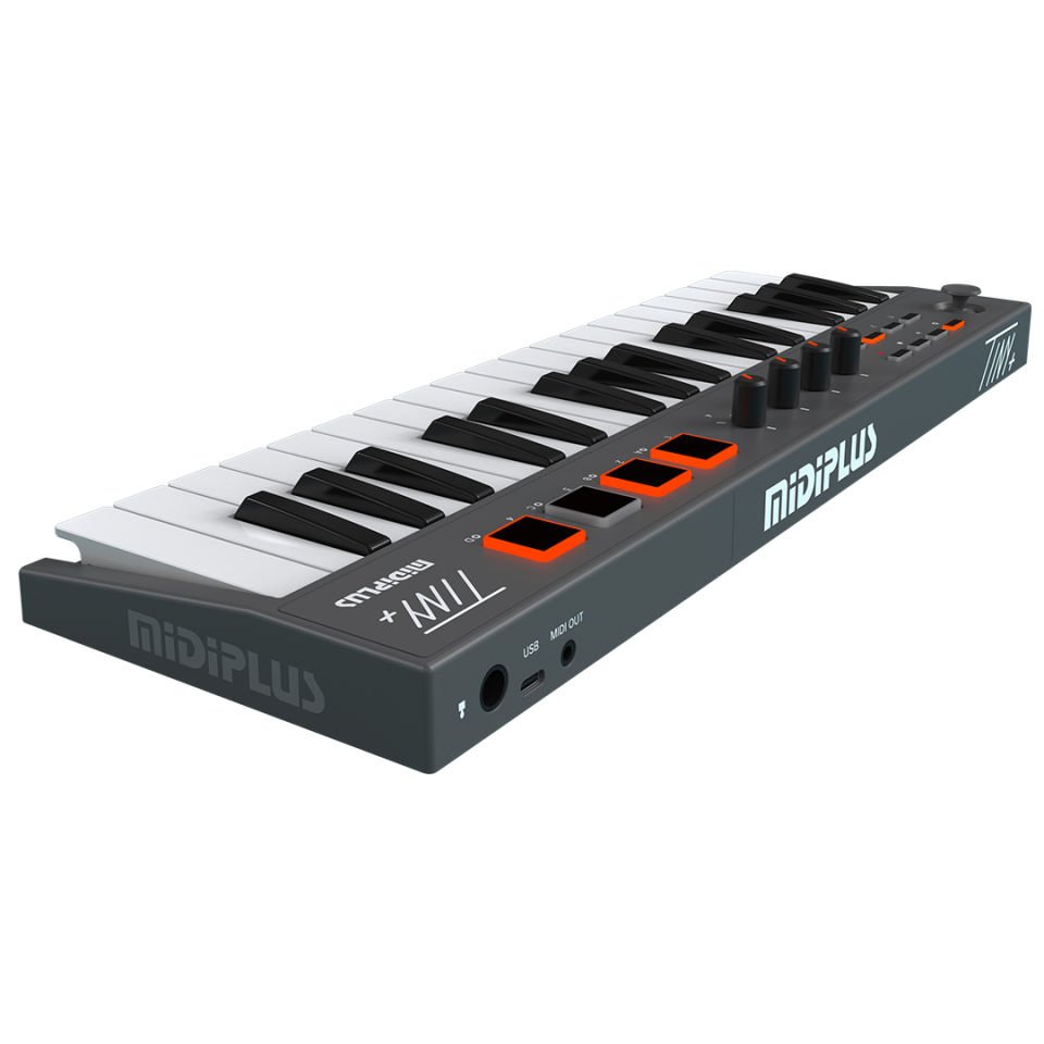 MIDIPLUS X6 Mini | 61 Mini Tuş USB MIDI Klavye Controller / Kontrolör