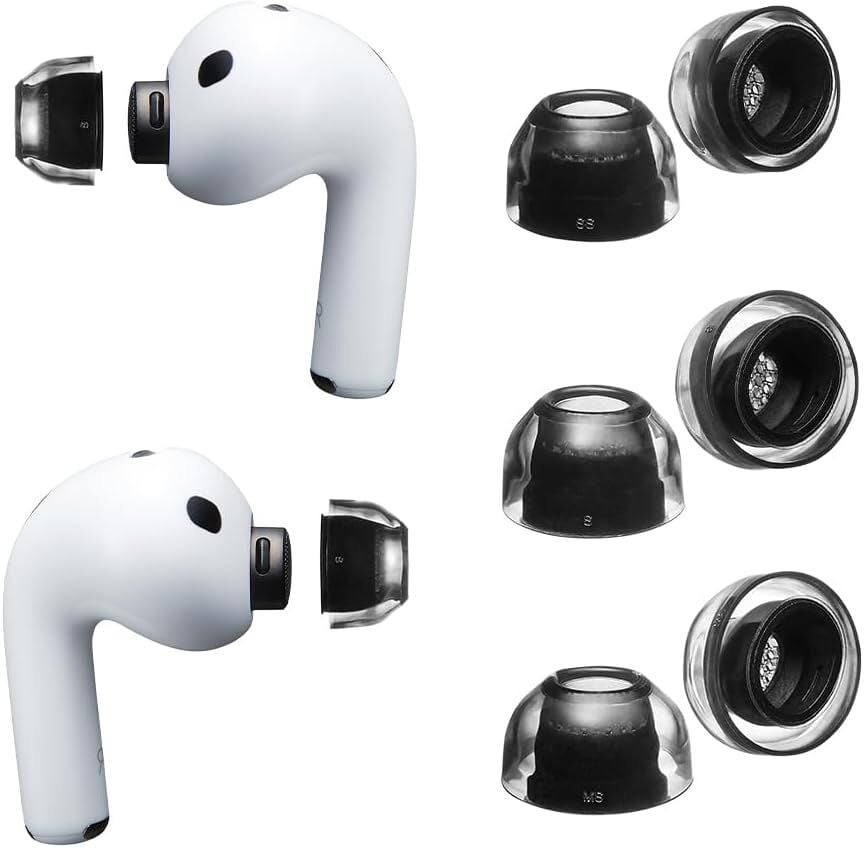 XELASTEC 2 for AirPods Pro 3 (SS/S/MS) 3 Çift