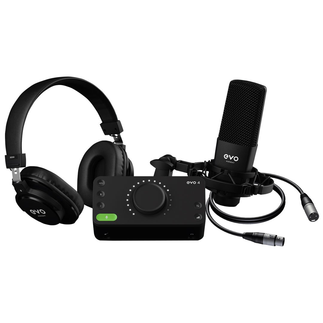Audient Evo Start Recording Bundle | Stüdyo Kayıt Paketi