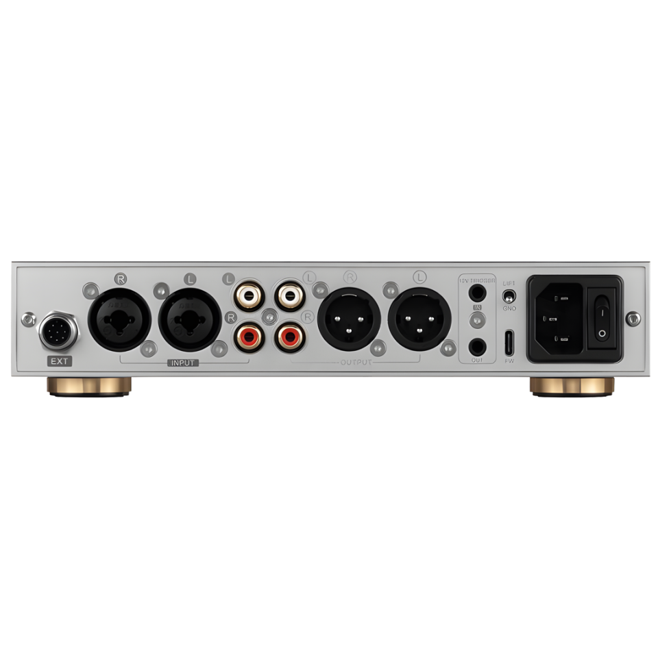 A70 PRO Headphone Amplifier / Preamp Balanced Volume R2R | Silver