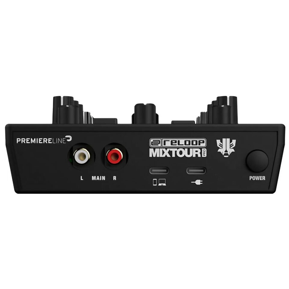 Reloop Mixtour Pro | Hepsi Bir Arada 4-Deck USB-C Ses Kartlı DJ