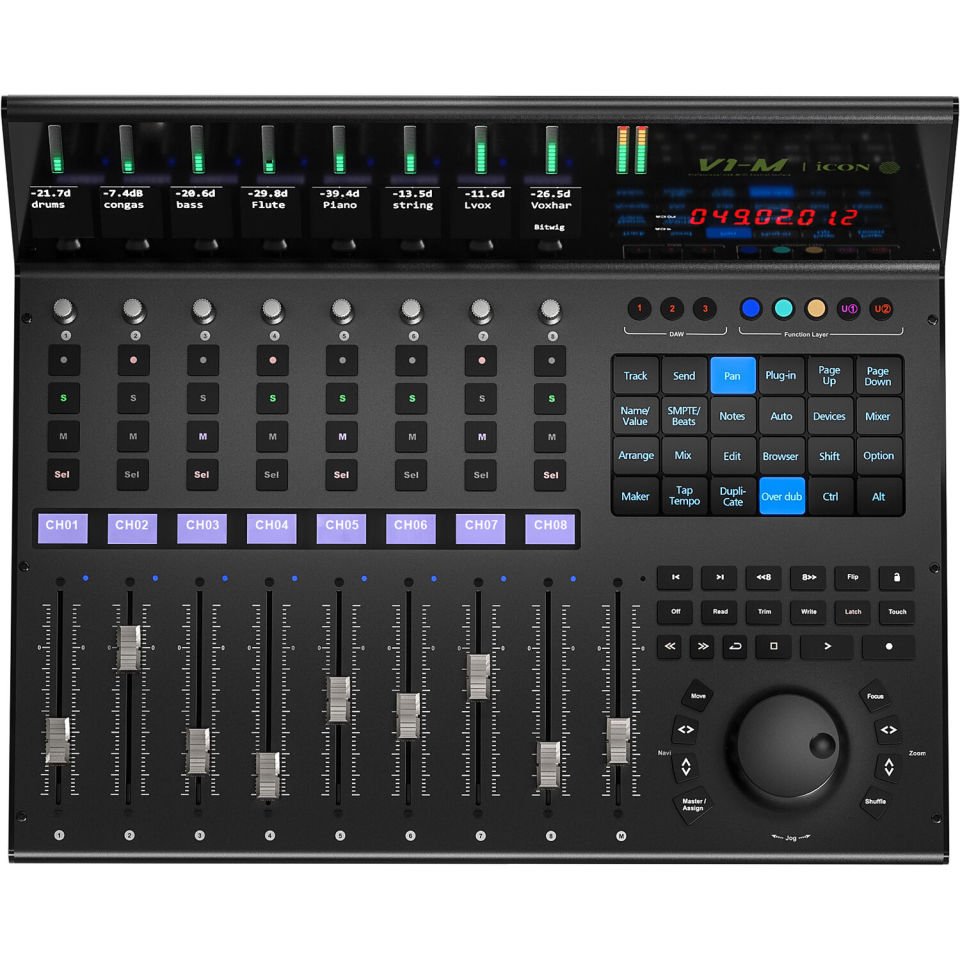 Icon Pro Audio V1-M DAW Control Surface | Daw Controller