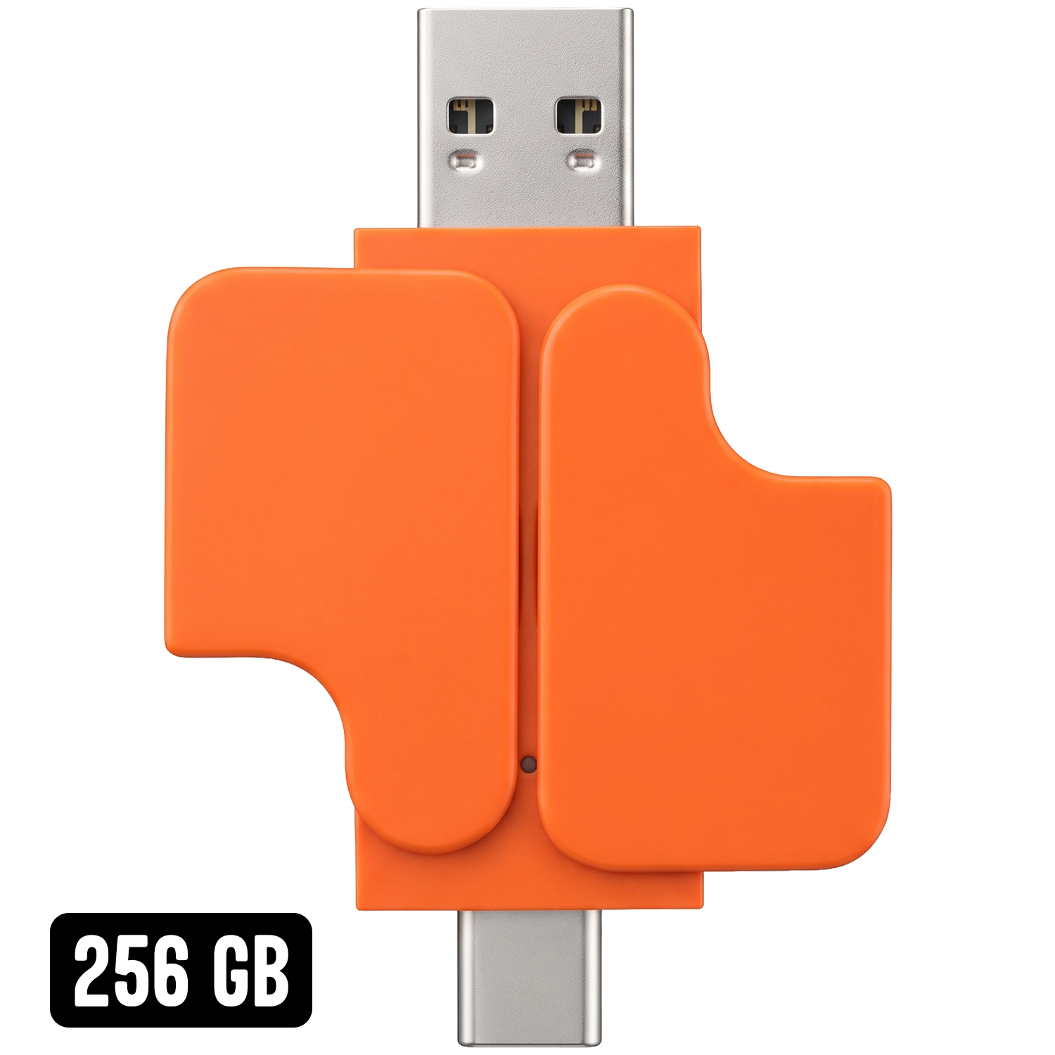 Chroma USB Drive for DJs 256GB | Orange