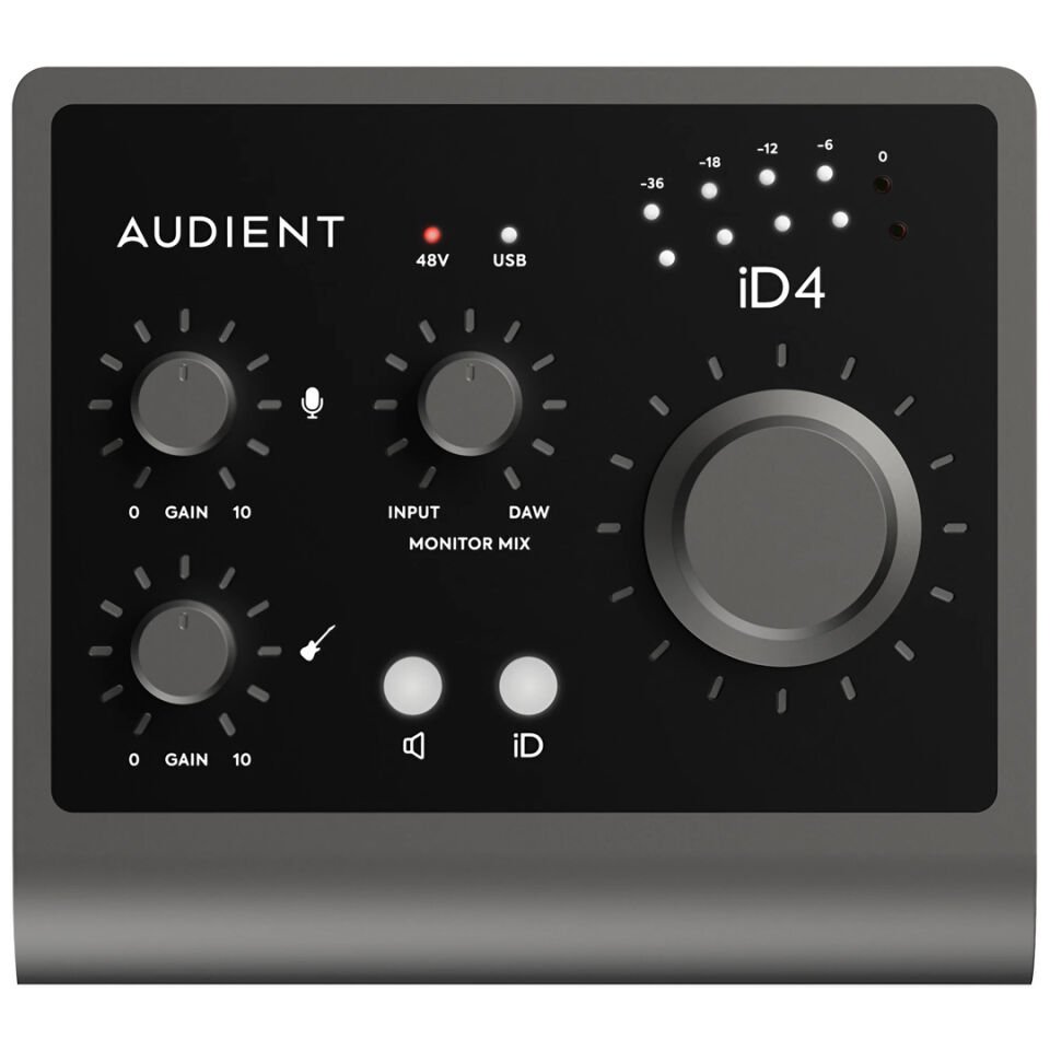 Audient iD4 MKII | Yüksek Kalite USB-C Ses Kartı