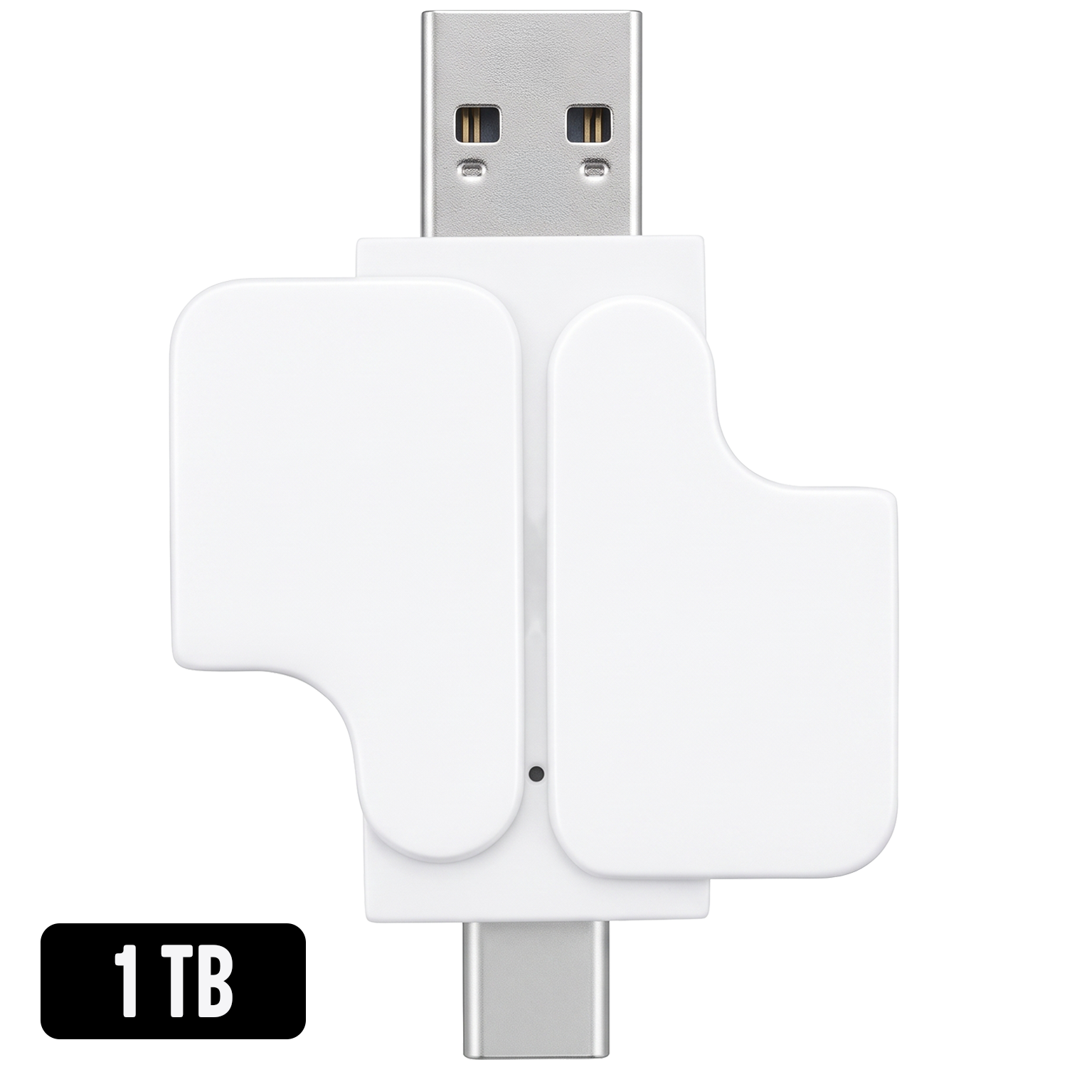 Chroma USB Drive for DJs 1TB | White