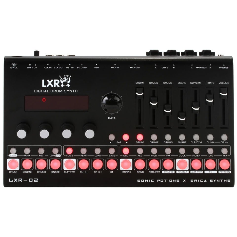 Erica Synths LXR-02 Drum Machine Synthesizer